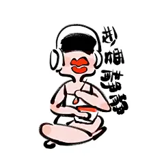 大红唇插画，女人，女神，女士，都是女啊