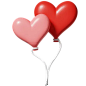 Heart Balloon 3D Icon