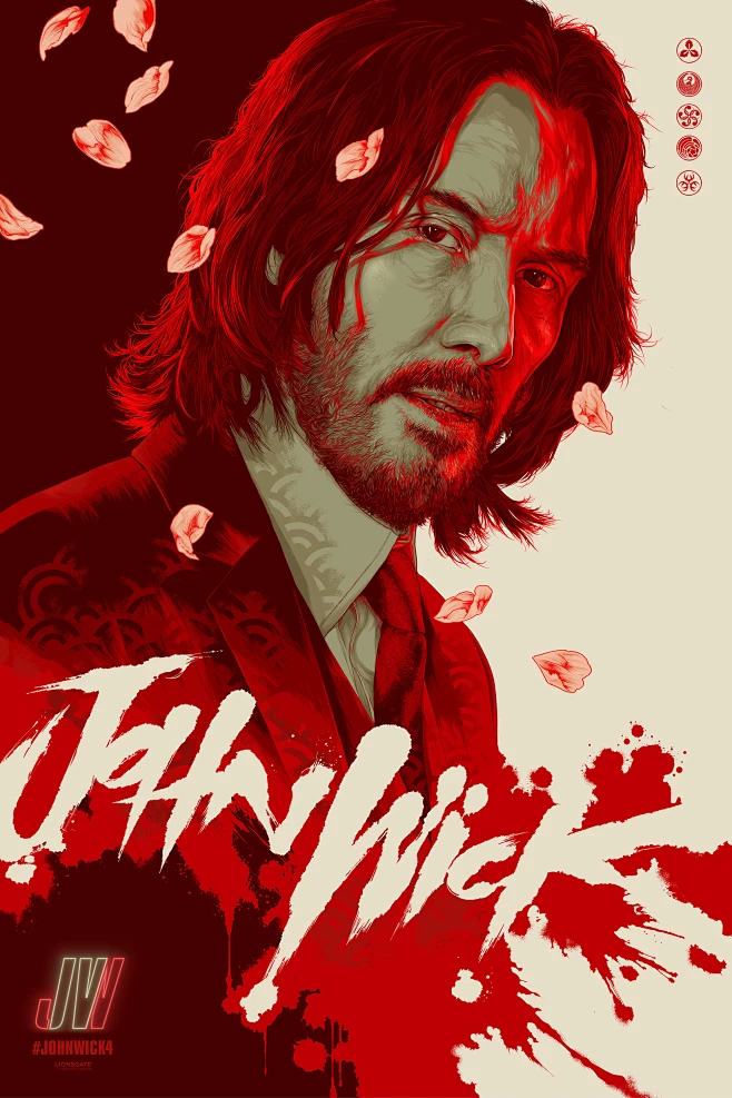 疾速追杀4 John Wick: Chapter 4 海报-花瓣网