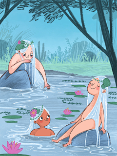 双人_Yu采集到创作素材