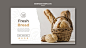 Bread banner template Free Psd