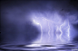 当地时间2014年3月22日报道，美国塞多纳，摄影师Scott Stulberg拍摄到极具震撼力的闪电划过天空瞬间，不得不佩服大自然的鬼斧神工。