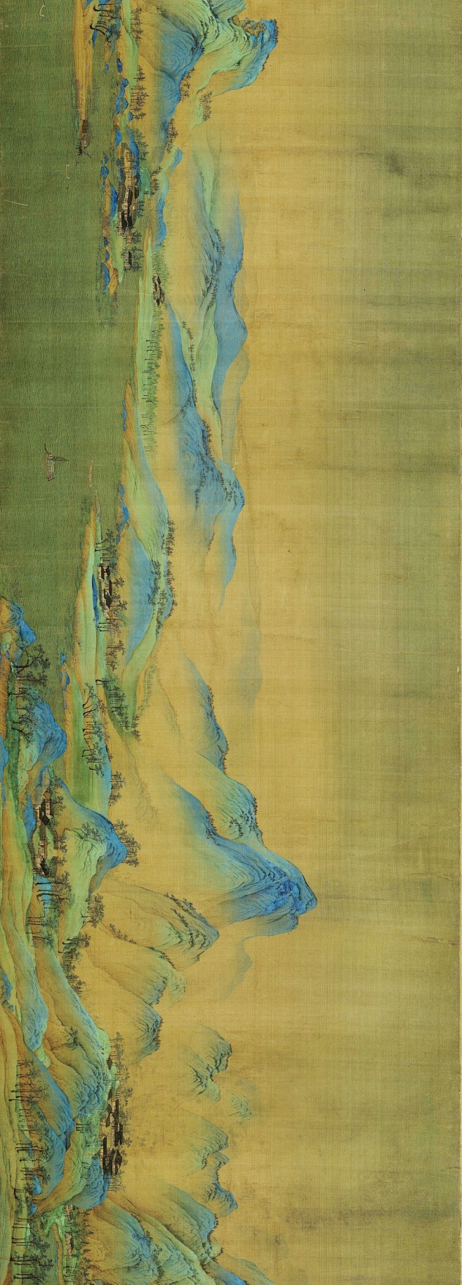 #格物# 千里江山图，北宋，王希孟。主帖...