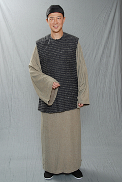 机智小明酱采集到清朝服装-男