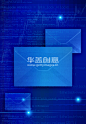 计算机制图,信封,英文字母,文字,照亮_gic9557603_The image of E-mail_创意图片_Getty Images China