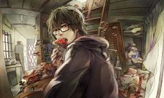 大师级日式风格动漫插画欣赏_CG艺术欣赏,CG插画,CG作品欣赏,高清原画鉴赏,绘画艺术,摩尔网