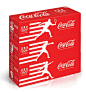 可口可乐推出6个限量瓶在2012年伦敦奥运会上美国队加油助威。