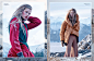 Born in Winter : Fashion story for Jute Magazine. Shot in Alaska