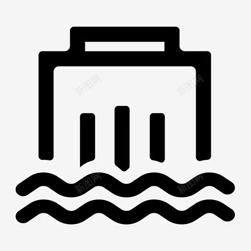 水泵站 标志 UI图标 设计图片 免费下载 页面网页 平面电商 创意素材-花瓣网