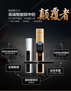 给我一桶忘情水采集到指纹锁