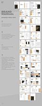 Brand Manual :  Brand Manual and Identity Template – Corporate Design Brochure – with real text!!!Minimal and Professional Brand Manual and Identity Brochure template for creative businesses, created in Adobe InDesign in International DIN A4 and US Letter