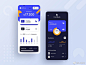 #ui设计# #app设计# 理财股票基金等个人金融应用优秀的金融页面设计灵感 ​​​​