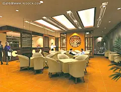 中西结合风格的西餐厅装修效果图3d模型|3d模型下载|3D室内设计效果图|3D素材|三维建模|室内设计|西餐厅装修效果图|中西结合风格|3D模型　3D素材|3D设计3D模型下载|3D模型 植物 植物模型|3D模型 3D模型 3D模型