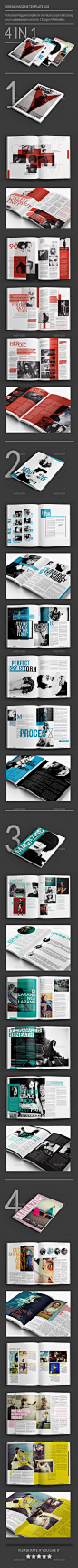 Magazine Bundle Vol. 04 - Magazines Print Templates