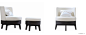 室内软装设计素材资料现代简约北欧风格的桌子沙发新中式清新韵味-淘宝网
