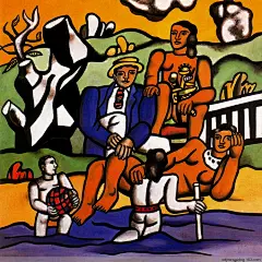 西方绘画大师 -125 费尔南德.莱热 Fernand Leger (1881-1955年) 法国画家 - sdjnwzg - WZG的博客