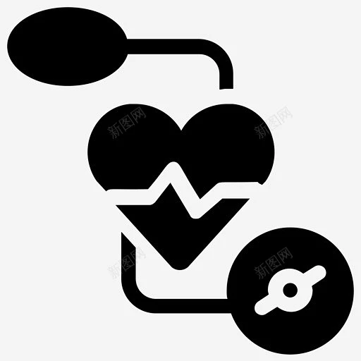 血压仪血压机医疗设备图标 设备 icon 标识 标志 UI图标 设计图片 免费下载 页面网页 平面电商 创意素材-花瓣网