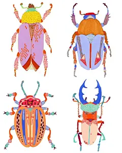 儿童涂鸦昆虫 - 小红书搜索