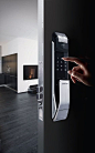 smart door lock - The connected home is only as secure as the locks used to keep thieves or assailants out, so the Samsung Smart Door Lock is innovatively designed t...: 