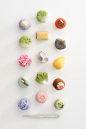 (Japanese sweets, Wagashi 和菓子 | Fo : Cute foods | Pinterestから)