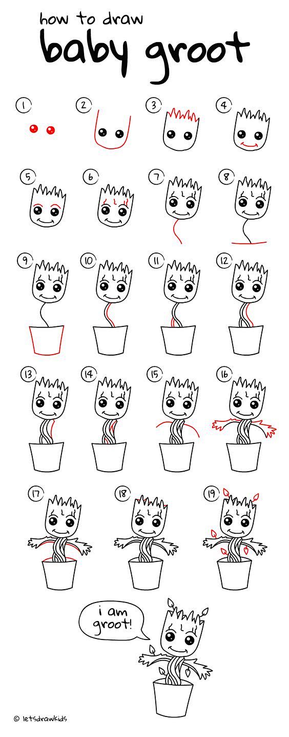 How to draw Baby Gro...