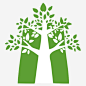树木LOGO设计_新图网 https://ixintu.com 树木logo 绿色 树叶 树木 logo 设计 平面 logo设计 商品标识 标志 图标