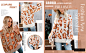 Leopard Print Long Sleeve Crew Neck Oversized Pullover Knit Sweaters Tops