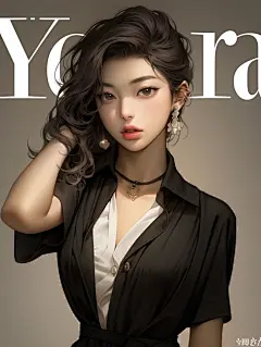 9 组 AI 时尚杂志封面女郎引领时尚潮流！