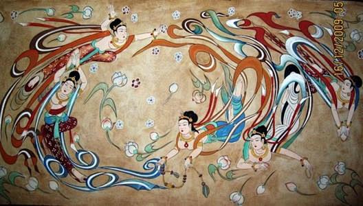 东煌壁画_百度图片搜索