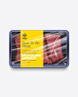 其中包括图片：Sliced Beef Tray Mockup