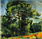 保羅·塞尚 Cezanne－great-pine 