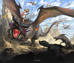 张观政插画采集到插画美宣