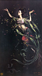 大梦敦煌·敦煌飛天油畫丨中国艺术家曾浩，1963年生于昆明，1989年毕业于央美， 现工作生活于北京。