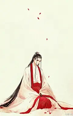 情诗几句.还未寄.君已离.朱砂几笔.画红衣.成他妻。 ​​​
