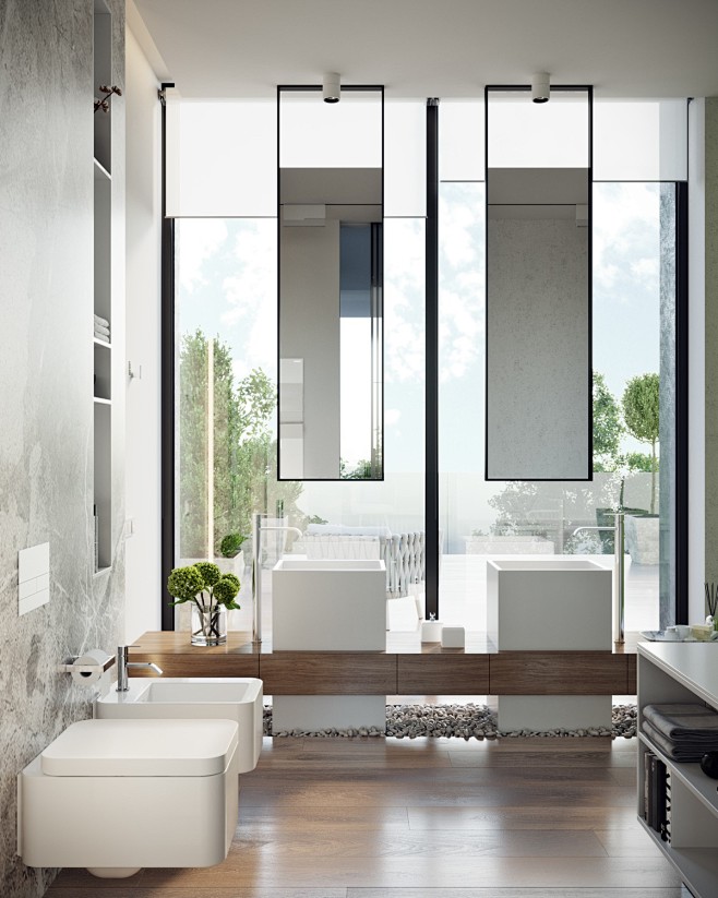 51 Modern Bathroom D...