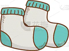 可爱的,动画片,生日,袜子,华丽的,请柬,问候,淋浴,预期,庆祝