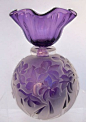 Floral Lilac Perfume Bottle