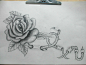 旭作品
    花径真别致……花朵真有分量。（是玫瑰还是月季？小编没送过别人花也没收到过…..辨别无能）
