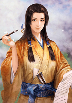 三国志霸道日本武将立绘-花瓣网|陪你做生活的设计师 | 1