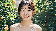 清纯美女，背心，唯美。高清8K，真实皮肤质感(10)
