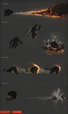 ArtStation - Evolve Concept Art Collection, Justin Cherry: 