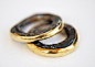 Disa Allsopp - 18kt Gold and Oxidised Silver rings