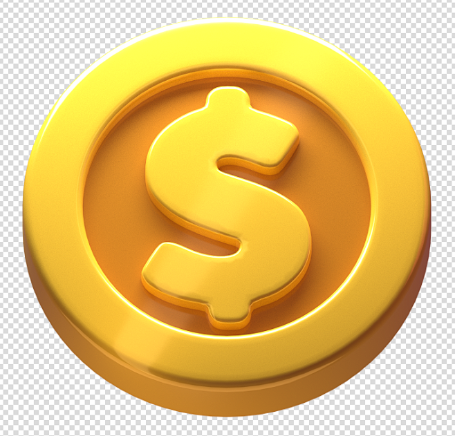 金币高模blender渲染+序列帧+金币中模贴图-场景物件/组件-微元素 - Element3ds.com!