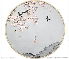 手绘花鸟画 挂画 装饰画
