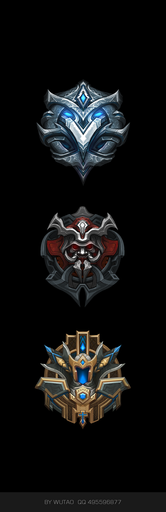 游戏ui资源 收集各种 勋章 logo ...