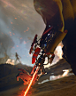 Nacho Yagüe : Nacho Yague has 18 years of experience as a Video Game Concept Artist and Art Director
After working at Tragnarion Studios  years, Yagüe began working for GRIN, a Swedish video game developer. 
on Wanted : Weapons of fate, he worked in  Ubis