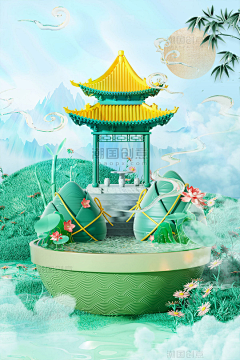 spark858采集到潮国创意chaopx-端午节