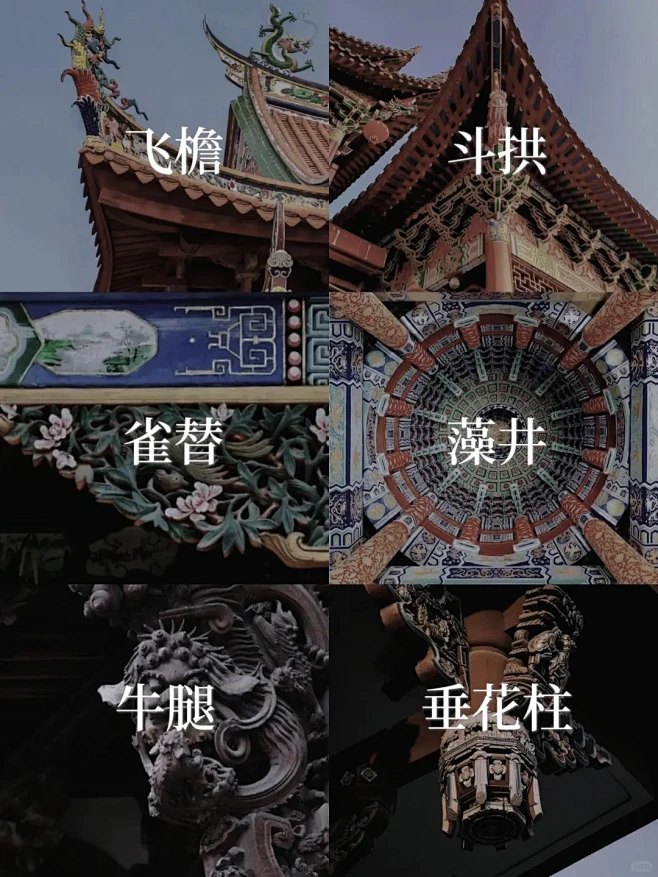 古建筑经典元素，传统中式合集~ - 小红书-花瓣网