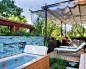 Lantern House : This GreenPoint rated house elegantly weaves many green building design elements through the fabric of its urban landscape setting. A green roof is incorporated into the master deck surrounding an