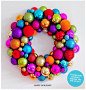 This Rainbow Ornament Wreath